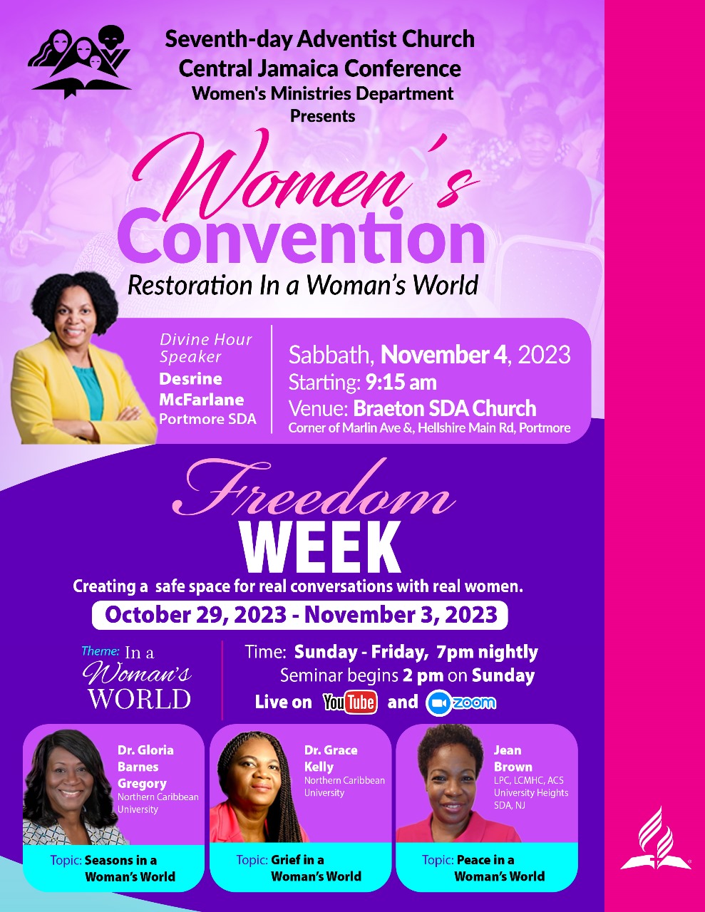 Central Jamaica Conference of Seventhday Adventists Events